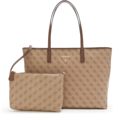 Afbeelding van Guess Power PLAY Large TECH TOTE Shopper, Dames, Maat: One Size, Latte