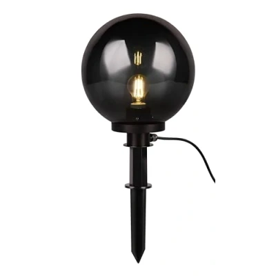 Afbeelding van REALITY BOLO Grondspie Rookkleur excl. 1x E27 4W Buitenverlichting IP44