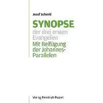 Afbeelding van Synopse der drei ersten Evangelien