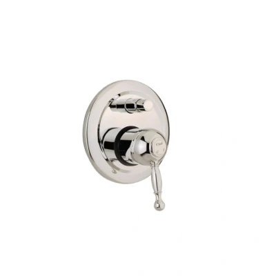 Afbeelding van Cisal Arcana Royal afdekset inbouw douchemengkraan omsteller Chroom AY00210021