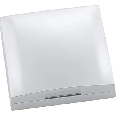 Afbeelding van Hager berker afdekraam enkelvoudig integro flow chroom mat gelakt 918282528