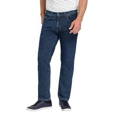 Afbeelding van Pioneer Authentieke jeans 5 pocket Rando, Donkerblauw Stonewash 6811, 32W x 36L