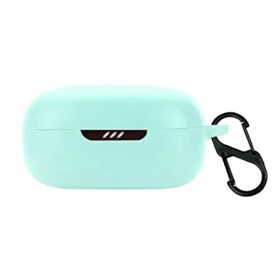 Afbeelding van GIOPUEY Cilicone Hoesje voor JBL Live Pro 2 TWS, ultradunne zachte hoes, slim fit, valbestendig, niet gemakkelijk vuil groen
