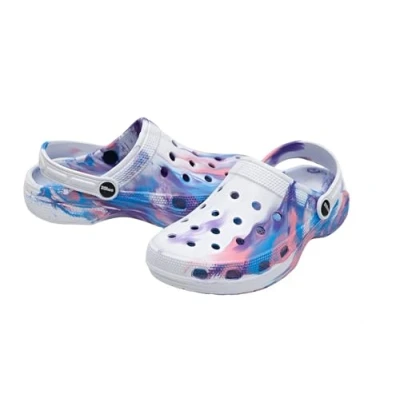 Afbeelding van 2SHOE Clogs en mules voor kinderen, meisjes, uniseks, kindersandalen, antislip, klassieke klompen, maat 21 36, Violet, 21/22 EU