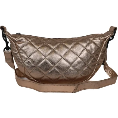 Afbeelding van Bear Design Laura Leren Crossbodytas Rosé