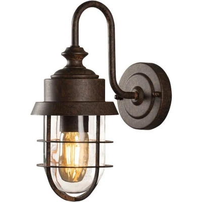 Afbeelding van Konstsmide Cerignola Rost 7351 970 Buitenlamp (wand) E27 Roest bruin