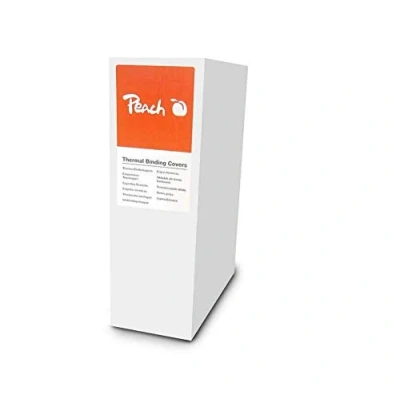 Afbeelding van Peach PBT406 02 Thermobindmap, A4, 15 vellen, 80 g/m2, 100 stuks, wit