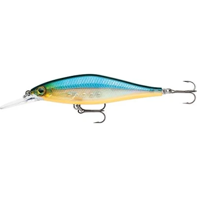 Afbeelding van Rapala Unisex Adult Shadow Rap Shad Deep Krullen, Blauer geest, 9 cm