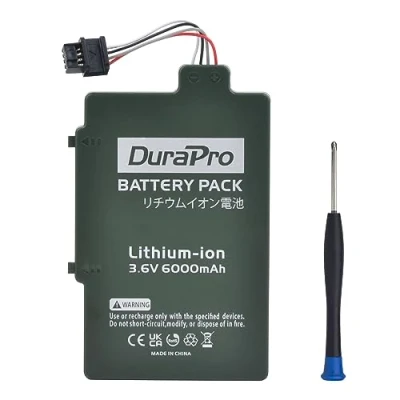 Afbeelding van DuraPro 6000mAh Batterij voor Nintendo Wii U WUP 012 010 Gamepad