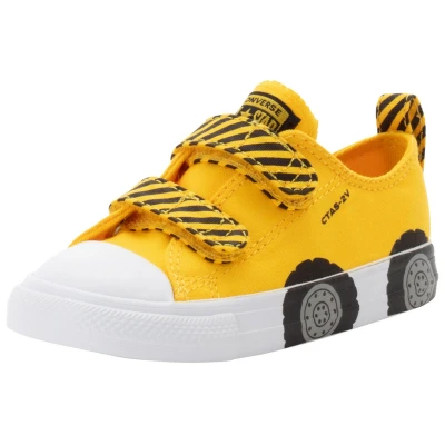 Afbeelding van Converse Chuck Taylor ALL STAR Unisex Sneakers laag voor kinderen, Maat: 21, Amarillo/black/white Textiel