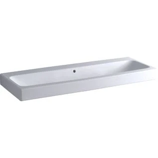 Afbeelding van Geberit iCon wastafel 120 x 48.5 cm wit z/kraangat m/overloop