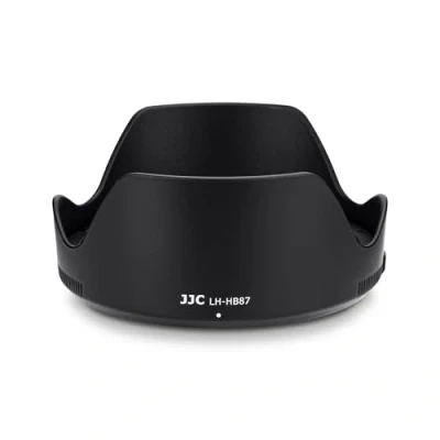 Afbeelding van JJC LH HB87 lenskap voor Nikon NIKKOR Z 24 70mm f/2.8 S lens Omkeerbare kap vervangt HB 87 67 mm filter en lensdop ondersteund