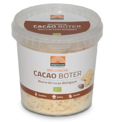 Afbeelding van Mattisson Biologische Cacao Boter (300 gr)