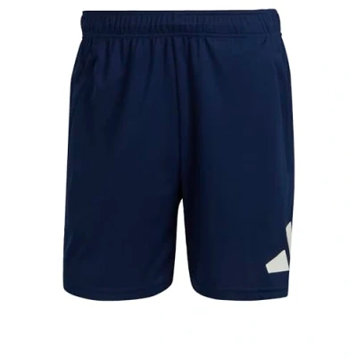Afbeelding van adidas Performance Train Essentials Logo Training Shorts Heren Blauw 2XL 5&quot;