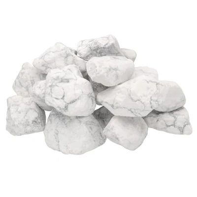 Afbeelding van Magnesit waterstenen, 100% natuurlijke ruwe stenen, 300 gram Lebensquelle Plus