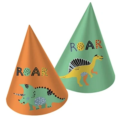 Afbeelding van Dinosaurus Roars Hoedjes 6 stuks