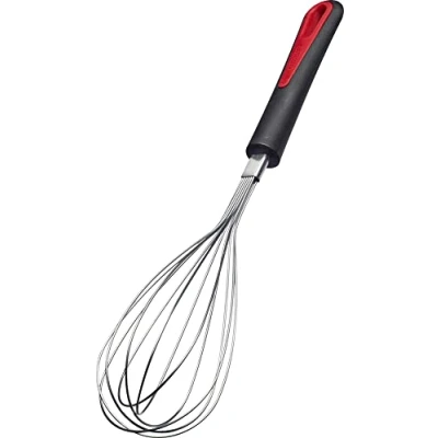 Afbeelding van Westmark Garde, zeer elastische draden, vormvast, lengte: ca. 29 cm, roestvrij staal/kunststof, gallant, midi, zwart/rood/zilver, 29522270