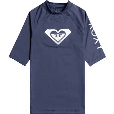Afbeelding van Roxy UV Rashguard voor meisjes Whole Hearted Korte mouw Mood Indigo maat 168cm