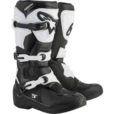 Afbeelding van Alpinestars Tech 3 Crosslaarzen Zwart / Wit maat 16 = 52