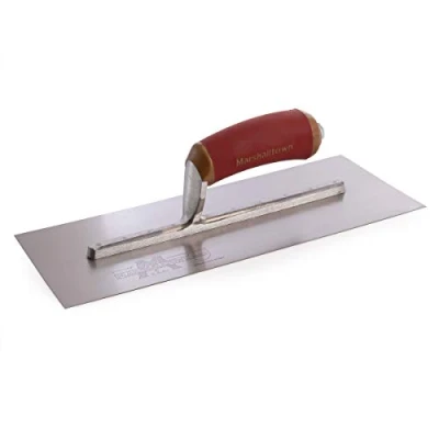 Afbeelding van Marshalltown MPB13SSD 13&quot; Voorgedragen RVS Stukadoors Troffel, Zilver, Rood, Bruin