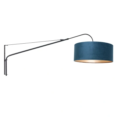 Afbeelding van Steinhauer Elegant Classy Wandlamp Zwart