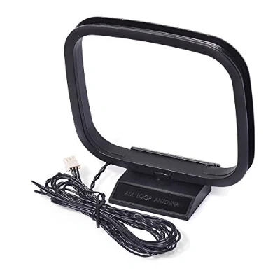 Afbeelding van Eightwood AM Loop antenne kamerantenne 3 pins voor Sony HiFi serie Sharp Stereo AV ontvanger tuner audio systeem herbruikbaar