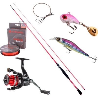 Afbeelding van Ultimate Princess Spin Set 2.40m (10 30g) Vissets