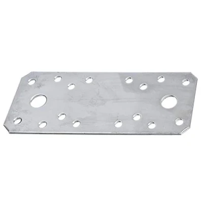 Afbeelding van Alberts 851781 Verbindingsplaat rvs 133 x 55 mm set van 50