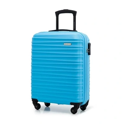 Afbeelding van Wittchen Cabin Suitcase FROM ABS Trolley, Maat: One Size, Blue