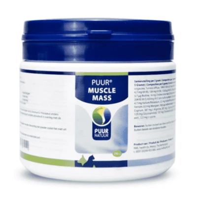 Afbeelding van Puur Muscle Mass Hond &amp; Kat 250 gr