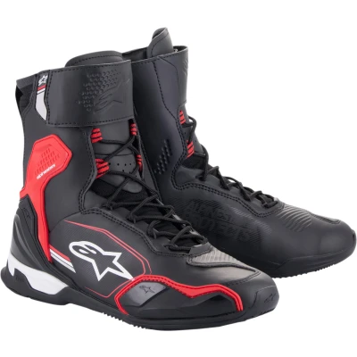 Afbeelding van Alpinestars Superfaster Motorschoenen, zwart wit rood, afmeting 43 voor man