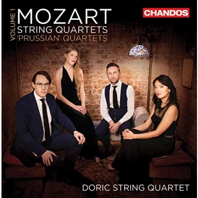 Afbeelding van Doric Strings Quartet Mozart: The Prussian Quartets (2 CD)