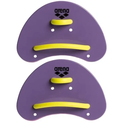 Afbeelding van Arena Elite Finger Paddle, palet, uniseks, volwassenen, paars, Plum Artic_Lime