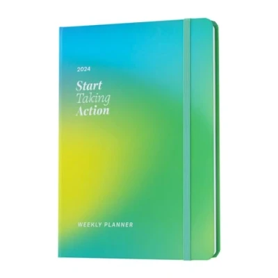 Afbeelding van Grupo Erik A5 Agenda 2024 Kleur Fun Evenwicht Weekplanner 13 maanden weekagenda Afsprakenplanner Weekoverzicht