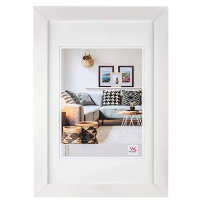 Afbeelding van walther design fotolijst wit 10 x 15 cm Mooie houten lijst HQ015W