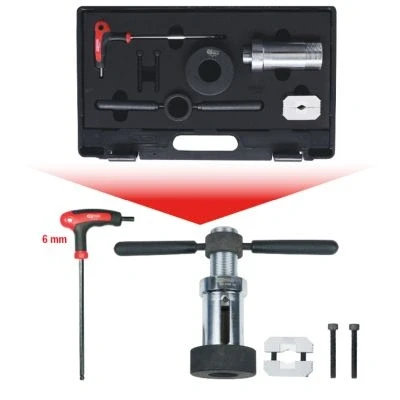 Afbeelding van Gereedschapset, schokdemper zuigerstang KS TOOLS 150.9545
