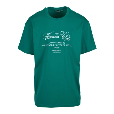 Afbeelding van Mister TEE Winners CLUB Tshirt print, Heren, Maat: XXL, Green
