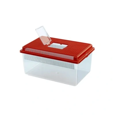 Afbeelding van Ferplast Plastic Aquarium voor Vissen GEO FLAT Kleine Tank 4 L, Dieren Terrarium Insecten Schildpadden