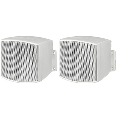 Afbeelding van Monacor EUL 26/WS PA wandluidspreker, Wandluidspreker 10 W Zwart 1 paar