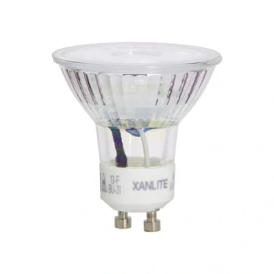 Afbeelding van Ledlamp, GU10, klassieke GU10 fitting, led spot, stralingshoek 36, 5,6 W, komt overeen met 50 345 lumen, lamp warm wit licht, VG50S Xanlite