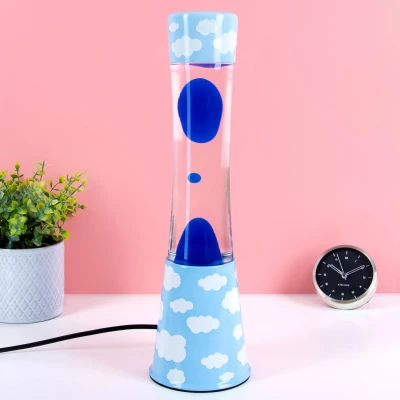 Afbeelding van Lavalamp Wolken Met Blauwe Lava