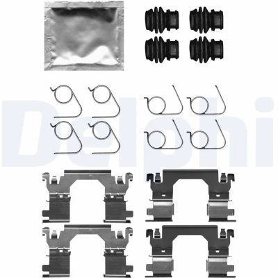 Afbeelding van Delphi Diesel Rem montageset LX0701