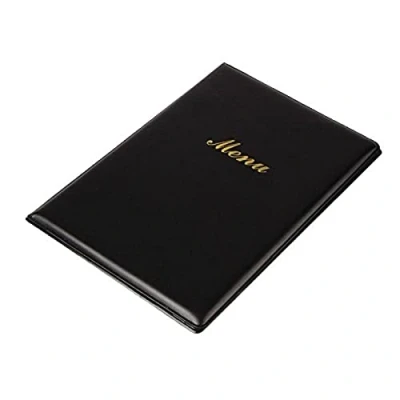 Afbeelding van Olympia PVC menumap A5 zwart
