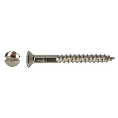 Afbeelding van PGB Fasteners Houtschroef Messing 4 x 30 mm