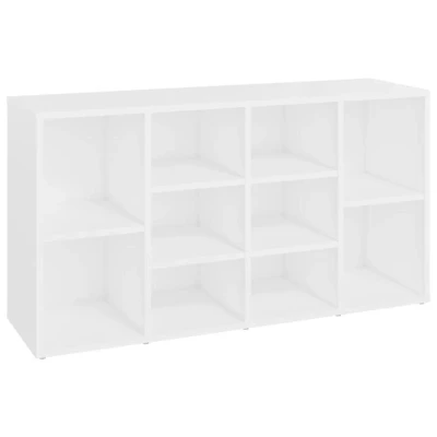 Afbeelding van Schoenenbank 103x30x54,5 cm bewerkt hout wit