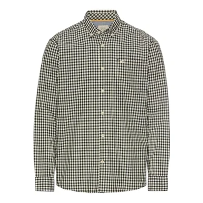 Afbeelding van camel active Kariertes Langarm Overhemd, Heren, Maat: XL, Pale mint