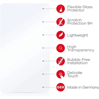 Afbeelding van upscreen Screenprotector voor Garmin Edge 530 Folie Beschermfolie Beschermglas transparant