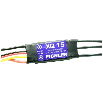 Afbeelding van Pichler XQ+ 15 Brushless snelheidsregelaar voor RC vliegtuig Belastbaarheid (max.): 30 A