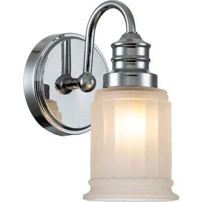 Afbeelding van Quoizel LED Badkamerarmatuur Swell 3W 3000K 300Lm 830 IP44 Dimbaar Polished Chrome