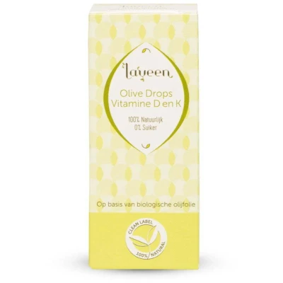 Afbeelding van Laveen Olive Drops Vitamine D en K (10ml)